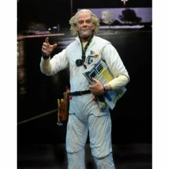 NECA Back To The Future 7" Scale Action Figure - Ultimate Doc Brown (1985 "Hazmat Suit") -Media Collection Shop Doc9 670e317f c62d 42c0 8ff7 c447b7b77772
