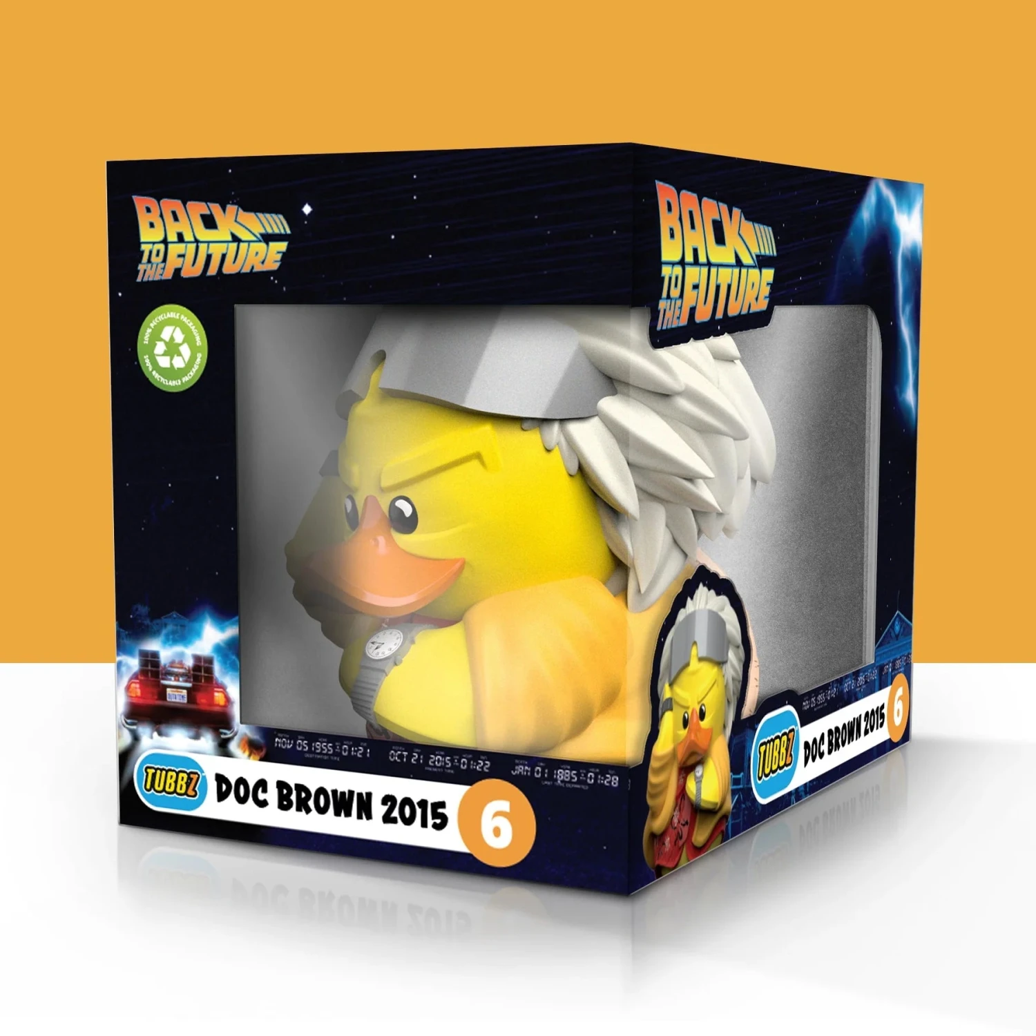 Back To The Future Part II Doc Brown 2015 TUBBZ Cosplaying Duck (Boxed Edition) 3 Back To The Future Part II Doc Brown 2015 TUBBZ Cosplaying Duck (Boxed Edition)