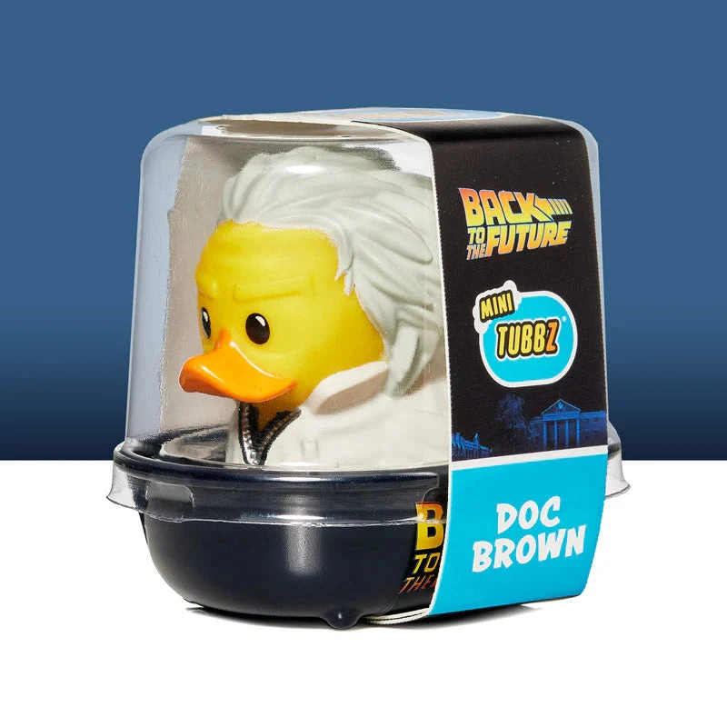 Back To The Future Doc Brown Mini TUBBZ Cosplaying Duck 3 Back To The Future Doc Brown Mini TUBBZ Cosplaying Duck