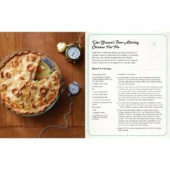 Back To The Future: The Official Hill Valley Cookbook Hardcover Book By Allison Robicelli -Media Collection Shop DocBrown sTime AlteringChickenPotPie