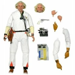 NECA Back To The Future 7" Scale Action Figure - Ultimate Doc Brown (1985 "Hazmat Suit")