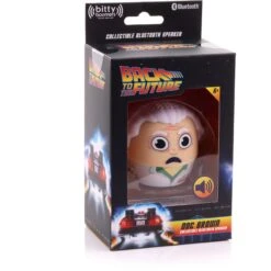 Universal Back To The Future Doc Brown Bitty Boomer Bluetooth Speaker -Media Collection Shop Doc Packaging