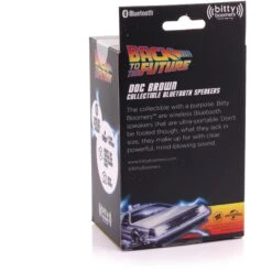 Universal Back To The Future Doc Brown Bitty Boomer Bluetooth Speaker -Media Collection Shop Doc Packaging 2