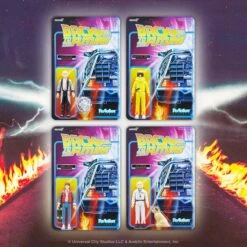 SUPER7 ReAction Back To The Future Fifties Doc 3¾-inch Retro Action Figure -Media Collection Shop High Res Image BTTF GraphicBG W2 4up 1200 bb37f000 f326 4ffc 8bb7 75c62104efa4