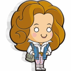 Back To The Future Limited Edition 2021 Jennifer Parker Shaped 1oz Silver Coin