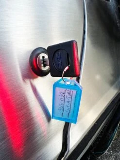 Doctor Collector Back To The Future DeLorean Key Set Replica -Media Collection Shop KeyDoor1