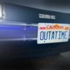 Doctor Collector Back To The Future OUTATIME License Plate Replica -Media Collection Shop Plate1