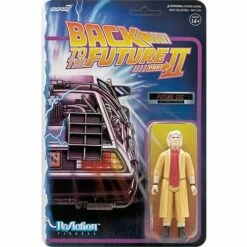 SUPER7 ReAction Back To The Future Part II Future Doc 3¾-inch Retro Action Figure