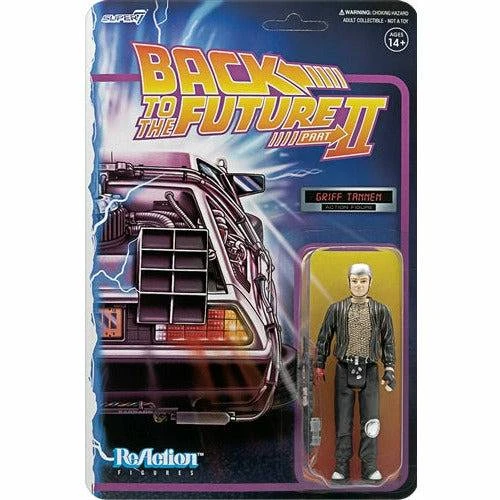 SUPER7 ReAction Back To The Future Part II Griff Tannen 3¾-inch Retro Action Figure 3 SUPER7 ReAction Back To The Future Part II Griff Tannen 3¾-inch Retro Action Figure