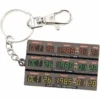 SD Toys Back To The Future Time Circuits Metal Key Ring