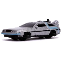 Jada Toys Back To The Future Trilogy Die-cast 1⅔-inch Nano "Hollywood Rides" DeLorean Time Machine 3-pack -Media Collection Shop STL229096 3