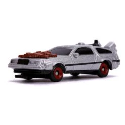 Jada Toys Back To The Future Trilogy Die-cast 1⅔-inch Nano "Hollywood Rides" DeLorean Time Machine 3-pack -Media Collection Shop STL229096 4