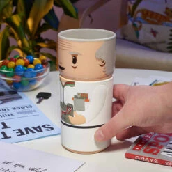 Back To The Future 14oz Doc Brown CosCup -Media Collection Shop STL273644 1