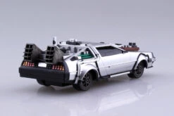 Aoshima Back To The Future Part III Pull-back DeLorean 1:43 Scale Plastic Model Kit -Media Collection Shop STL327003 4