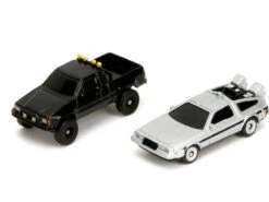 Jada Toys Back To The Future Die-cast Courthouse Diorama With DeLorean & Toyota Vehicles 18 Jada Toys Back To The Future Die-cast Courthouse Diorama With DeLorean & Toyota Vehicles -Media Collection Shop STL361676 3