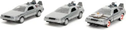 Jada Toys Back To The Future Hollywood Rides 1:32 Scale DeLorean Time Machine 3-Pack 7 Jada Toys Back To The Future Hollywood Rides 1:32 Scale DeLorean Time Machine 3-Pack -Media Collection Shop STL379031 2