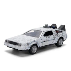 Jada Toys Back To The Future Die-cast 1:32 Scale 40th Anniversary "Hollywood Rides" DeLorean Time Machine (Frost Finished) 18 Jada Toys Back To The Future Die-cast 1:32 Scale 40th Anniversary "Hollywood Rides" DeLorean Time Machine (Frost Finished) -Media Collection Shop STL382656 1 cd9997f7 b0e4 48a3 a684 de0943012eb8
