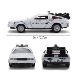 Jada Toys Back To The Future Die-cast 1:32 Scale 40th Anniversary "Hollywood Rides" DeLorean Time Machine (Frost Finished) 20 Jada Toys Back To The Future Die-cast 1:32 Scale 40th Anniversary "Hollywood Rides" DeLorean Time Machine (Frost Finished) -Media Collection Shop STL382656 3 8dc5e748 5d01 40c0 a8f0 ff35df7e9a1b