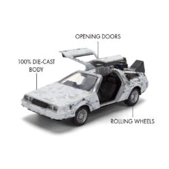 Jada Toys Back To The Future Die-cast 1:32 Scale 40th Anniversary "Hollywood Rides" DeLorean Time Machine (Frost Finished) 21 Jada Toys Back To The Future Die-cast 1:32 Scale 40th Anniversary "Hollywood Rides" DeLorean Time Machine (Frost Finished) -Media Collection Shop STL382656 4 8668d88a 33d9 4534 a735 2f908589f2e7