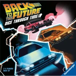 Ravensburger 'Back To The Future: Dice Through Time' Board Game -Media Collection Shop UNI BTTF 60001883 BoxShotFront FLAT
