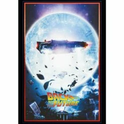 FANATTIK Back To The Future "A Flying DeLorean?!" Limited Edition Commemorative Print