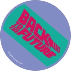 FANATTIK Back To The Future Part II XL Hoverboard Desk Pad And Coaster Set -Media Collection Shop UV BF209 Coaster White