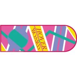 FANATTIK Back To The Future Part II XL Hoverboard Desk Pad And Coaster Set -Media Collection Shop UV BF209 Desk White