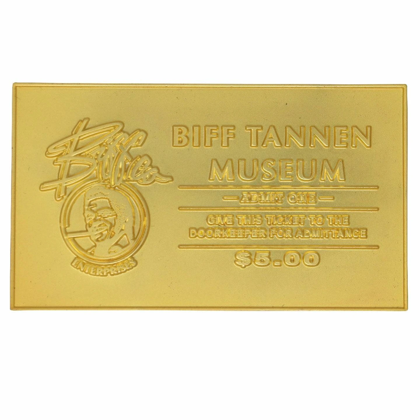 FANATTIK Back To The Future Part II Limited Edition Biff Tannen's Pleasure Paradise "Welcome To Paradise" Gift Box 10 FANATTIK Back To The Future Part II Limited Edition Biff Tannen's Pleasure Paradise "Welcome To Paradise" Gift Box - Image 8