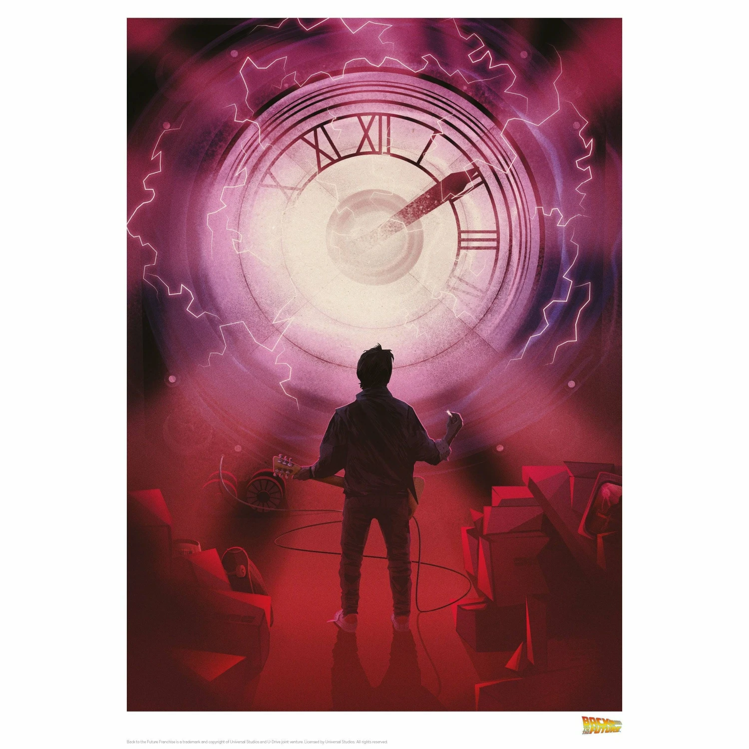 FANATTIK Back To The Future "Too Darn Loud" Limited Edition Commemorative Print 3 FANATTIK Back To The Future "Too Darn Loud" Limited Edition Commemorative Print