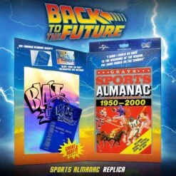 Doctor Collector Back To The Future Part II "Grays Sports Almanac" Prop Replica -Media Collection Shop almanac 01