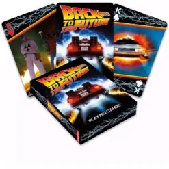 Aquarius Back To The Future Playing Cards -Media Collection Shop aqgg 52852 lg