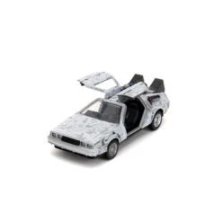 Jada Toys Back To The Future Die-cast 1:32 Scale "Hollywood Rides" DeLorean Time Machine (Frost Covered) 13 Jada Toys Back To The Future Die-cast 1:32 Scale "Hollywood Rides" DeLorean Time Machine (Frost Covered) -Media Collection Shop b04d50879c0e4802875537c7c39bd3e4lg