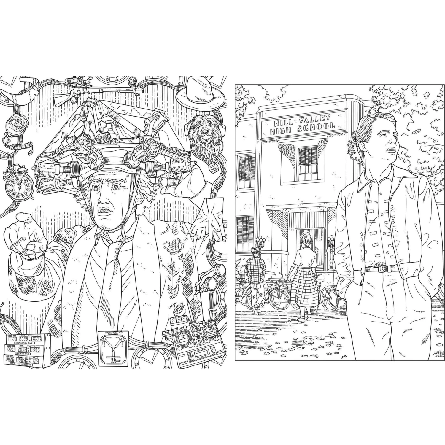 Back To The Future: The Official Coloring Book 9 Back To The Future: The Official Coloring Book - Image 7