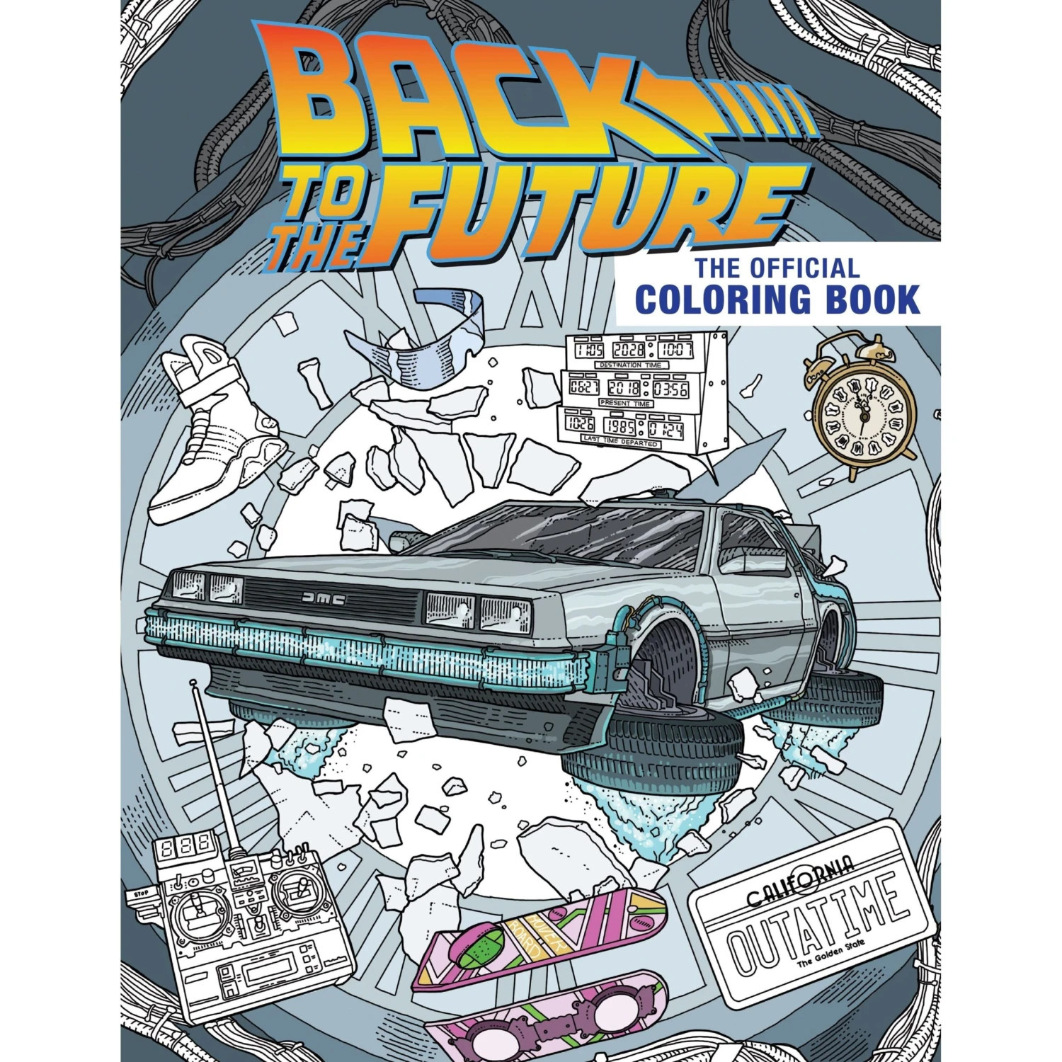 Back To The Future: The Official Coloring Book 3 Back To The Future: The Official Coloring Book