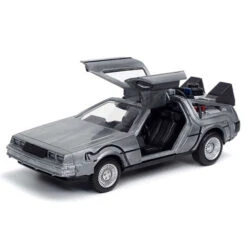 Jada Toys Back To The Future Die-cast 1:32 Scale "Hollywood Rides" DeLorean Time Machine -Media Collection Shop bd3670c447184c9c839dae0d5e00ba75lg