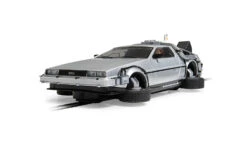 Scalextric Back To The Future Part II 1:32 Scale Flying DeLorean Time Machine Slot Car