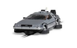 Scalextric Back To The Future Part II 1:32 Scale Flying DeLorean Time Machine Slot Car -Media Collection Shop c4541 3
