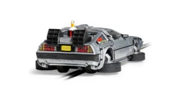 Scalextric Back To The Future Part II 1:32 Scale Flying DeLorean Time Machine Slot Car -Media Collection Shop c4541 4