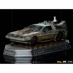 Iron Studios Back To The Future Part III DeLorean 1:10 Scale Statue -Media Collection Shop delorean iii back to the future gallery 620fd6c21b076
