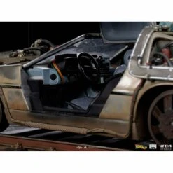 Iron Studios Back To The Future Part III DeLorean 1:10 Scale Statue -Media Collection Shop delorean iii back to the future gallery 620fd6c33e9ea
