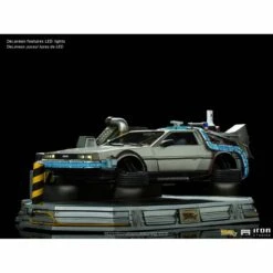 Iron Studios Back To The Future Part II DeLorean (Regular Version) 1:10 Scale Statue -Media Collection Shop delorean set regular version back to the future gallery 615e2bfd4119a