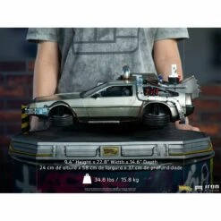 Iron Studios Back To The Future Part II DeLorean (Regular Version) 1:10 Scale Statue -Media Collection Shop delorean set regular version back to the future gallery 615e2bfd85f87