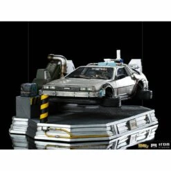 Iron Studios Back To The Future Part II DeLorean (Regular Version) 1:10 Scale Statue -Media Collection Shop delorean set regular version back to the future gallery 615e2bffa4eaf