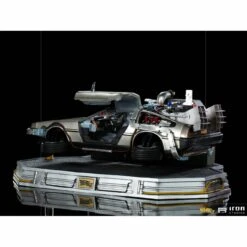 Iron Studios Back To The Future Part II DeLorean (Regular Version) 1:10 Scale Statue -Media Collection Shop delorean set regular version back to the future gallery 615e2c19ed044