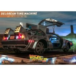 Hot Toys Back To The Future Part III 1:6 Scale DeLorean Time Machine Collectible Vehicle [DROP SHIPS DIRECTLY FROM DISTRIBUTOR] -Media Collection Shop delorean time machine back to the future gallery 65a168e497371