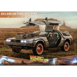 Hot Toys Back To The Future Part III 1:6 Scale DeLorean Time Machine Collectible Vehicle [DROP SHIPS DIRECTLY FROM DISTRIBUTOR] -Media Collection Shop delorean time machine back to the future gallery 65a168e5c0dca