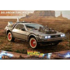 Hot Toys Back To The Future Part III 1:6 Scale DeLorean Time Machine Collectible Vehicle [DROP SHIPS DIRECTLY FROM DISTRIBUTOR] -Media Collection Shop delorean time machine back to the future gallery 65a168e76a265
