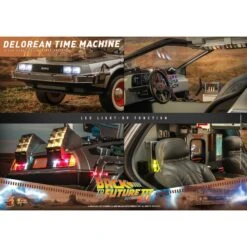 Hot Toys Back To The Future Part III 1:6 Scale DeLorean Time Machine Collectible Vehicle [DROP SHIPS DIRECTLY FROM DISTRIBUTOR] -Media Collection Shop delorean time machine back to the future gallery 65a168e8f18e1