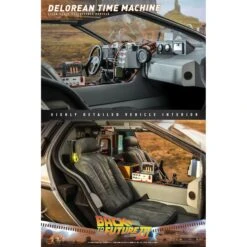 Hot Toys Back To The Future Part III 1:6 Scale DeLorean Time Machine Collectible Vehicle [DROP SHIPS DIRECTLY FROM DISTRIBUTOR] -Media Collection Shop delorean time machine back to the future gallery 65a168f643bd3