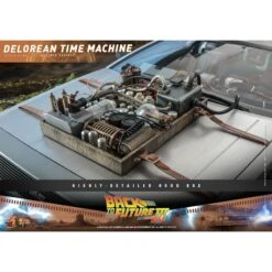Hot Toys Back To The Future Part III 1:6 Scale DeLorean Time Machine Collectible Vehicle [DROP SHIPS DIRECTLY FROM DISTRIBUTOR] -Media Collection Shop delorean time machine back to the future gallery 65a168f6ca283